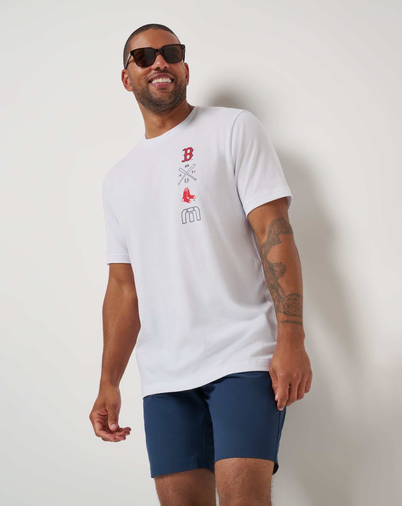 Travis Mathew Boston Red Sox Sunset Slam 2.0 Tee