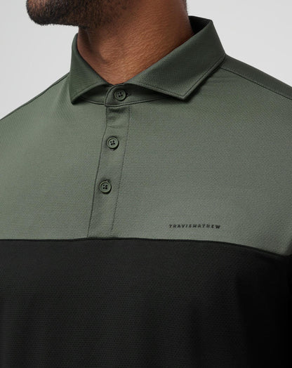 Travis Mathew Heater Pro Color Block Polo