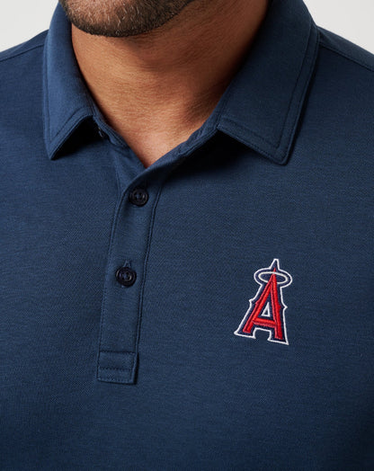 Travis Mathew Los Angeles Angels Playoff Pitch Polo