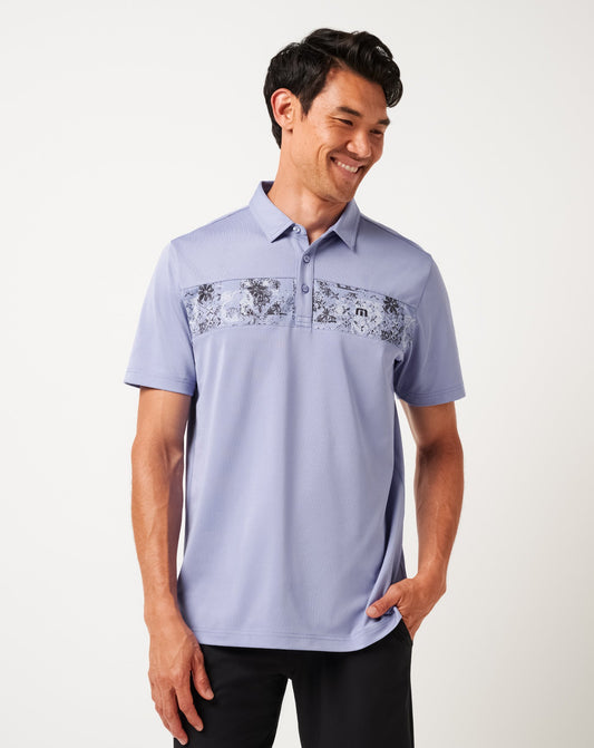Travis Mathew Good Good Chest Stripe Polo