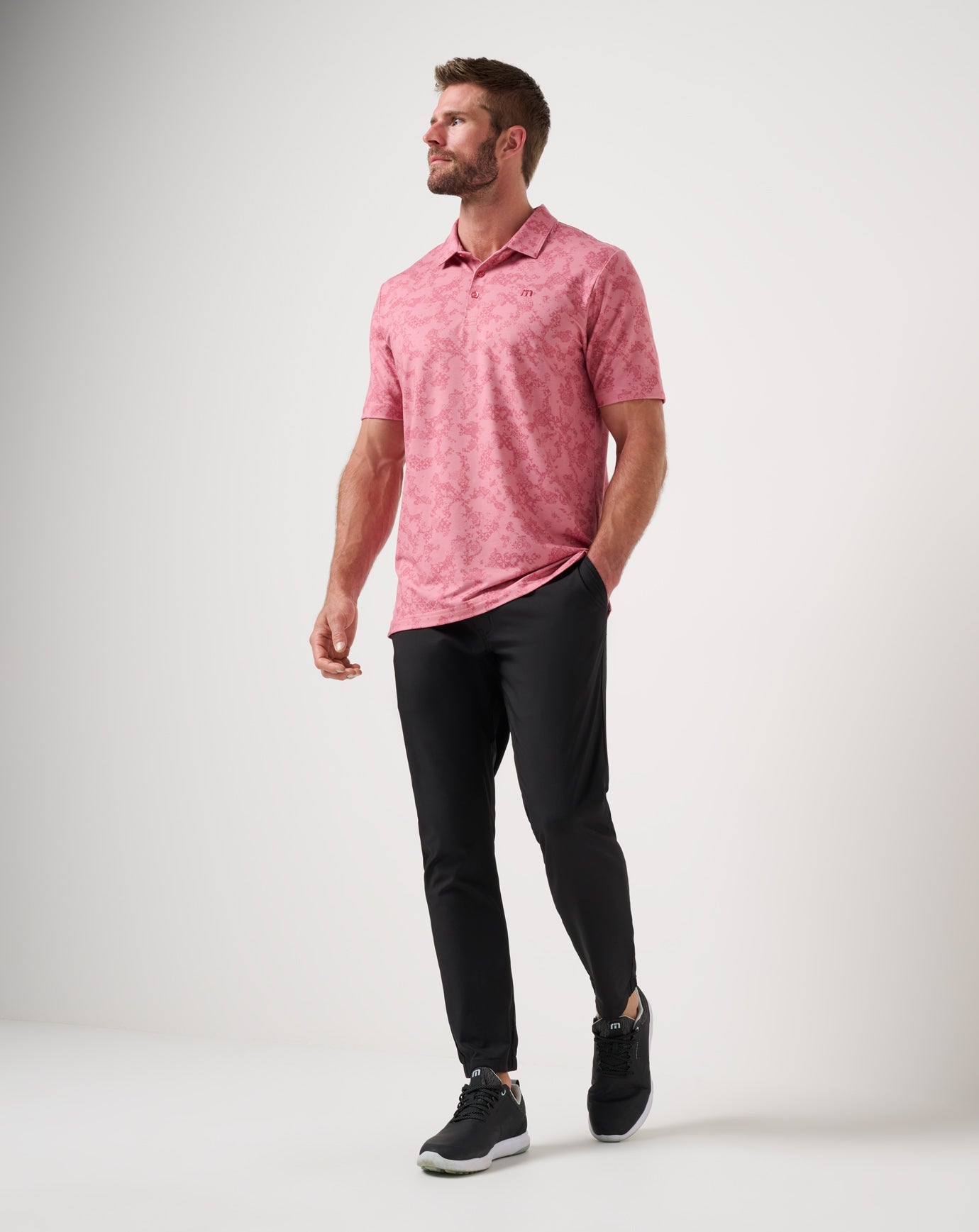 Travis Mathew Featherweight Steep Wave Polo