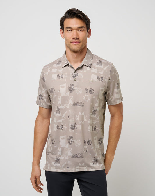 Travis Mathew Featherweight Spritz Polo