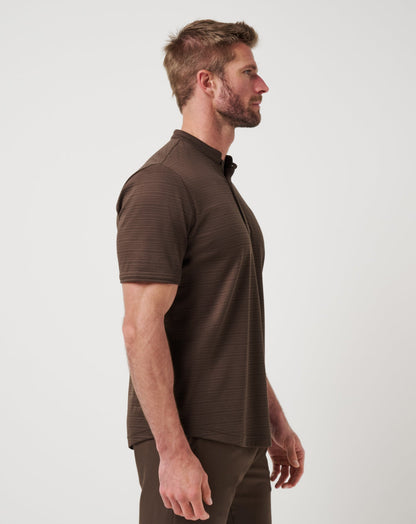 Travis Mathew Winning Record Henley Polo