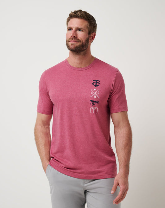 Travis Mathew Minnesota Twins Sunset Slam 2.0 Tee