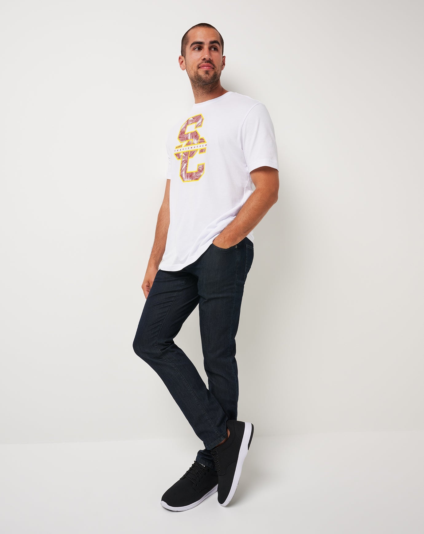 Travis Mathew USC War Paint Tee