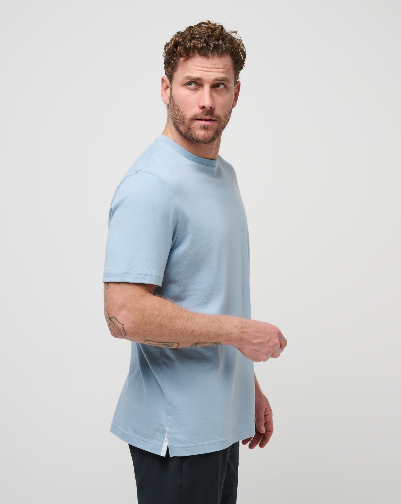 Travis Mathew Name Association Tee