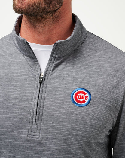 Travis Mathew Chicago Cubs The Heater Quarter Zip