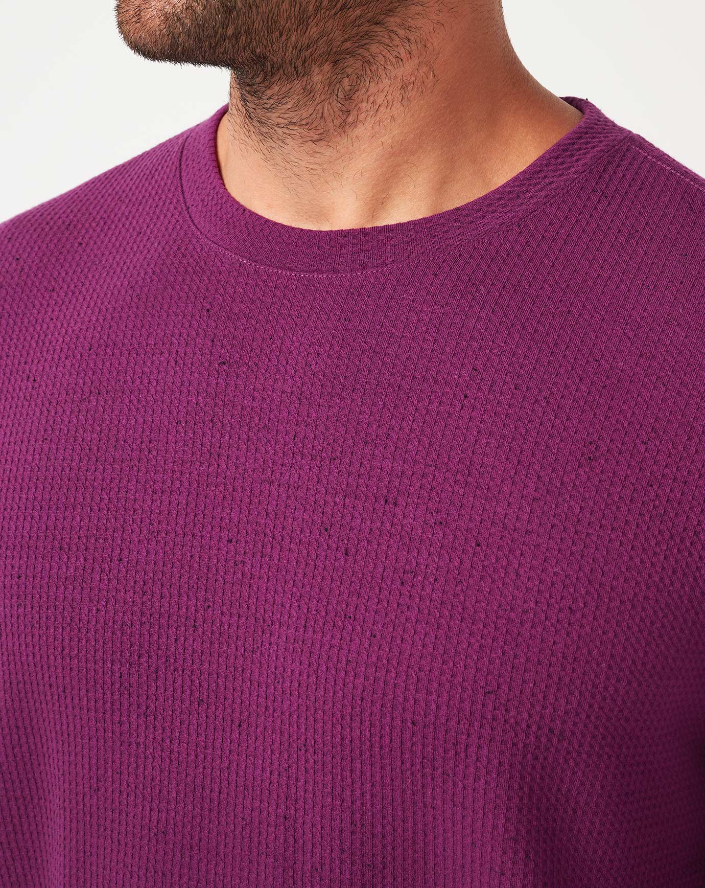 Travis Mathew Burnley Cloud Waffle Crew