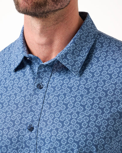 Travis Mathew Techwoven Sunlight Button-Up