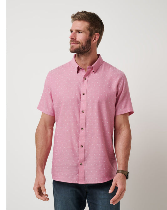 Travis Mathew Early Check In Button-Up