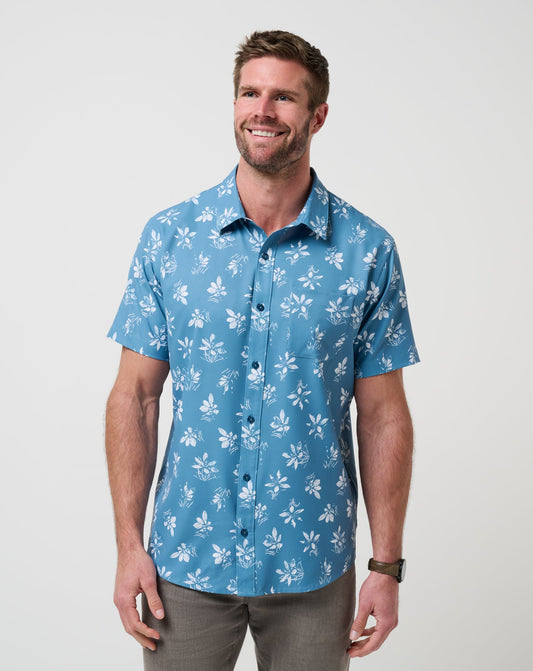 Travis Mathew Techwoven Seamate Button-Up
