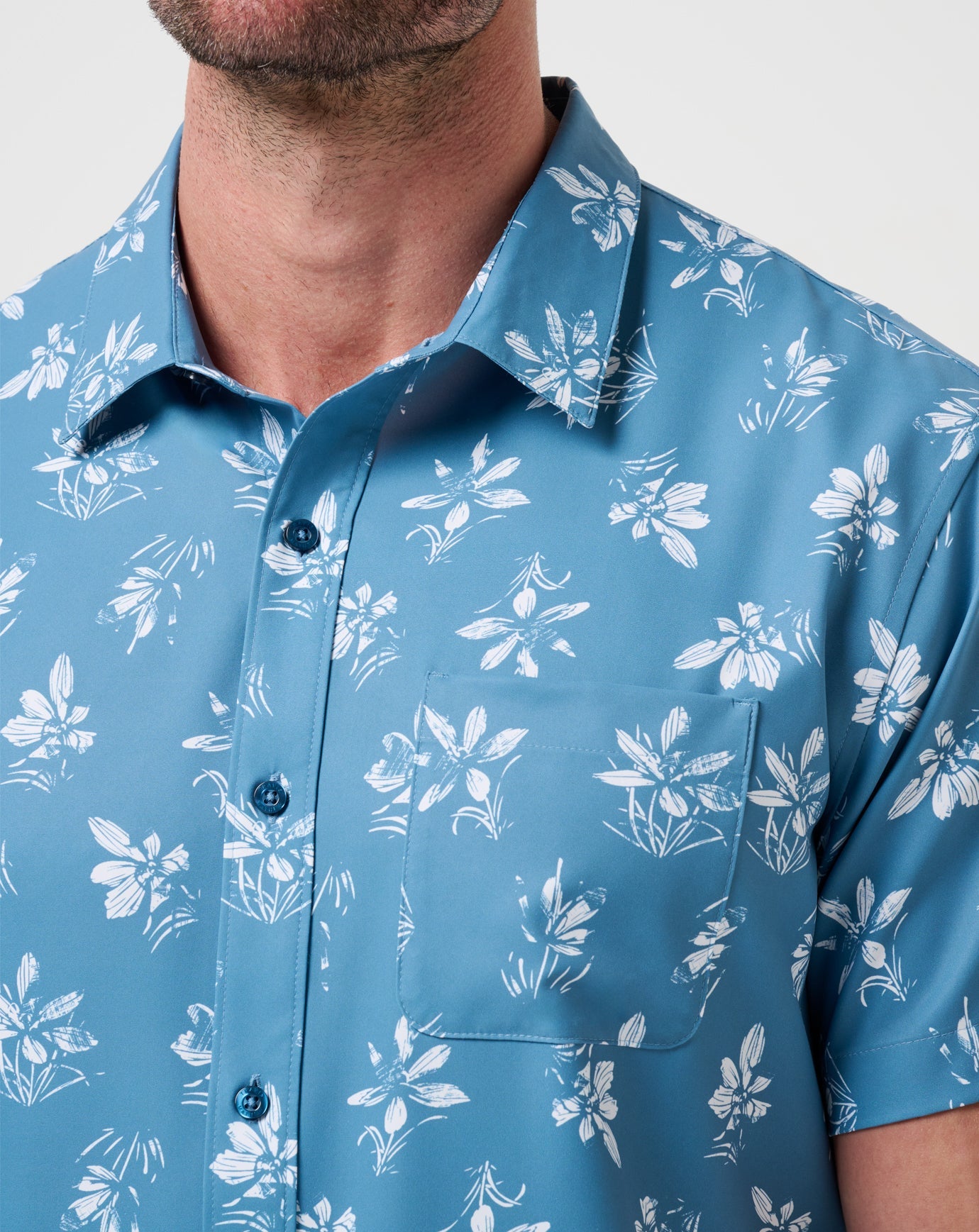 Travis Mathew Techwoven Seamate Button-Up