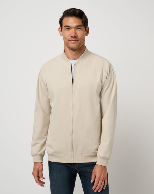 Travis Mathew Stretchknit Bomber Jacket