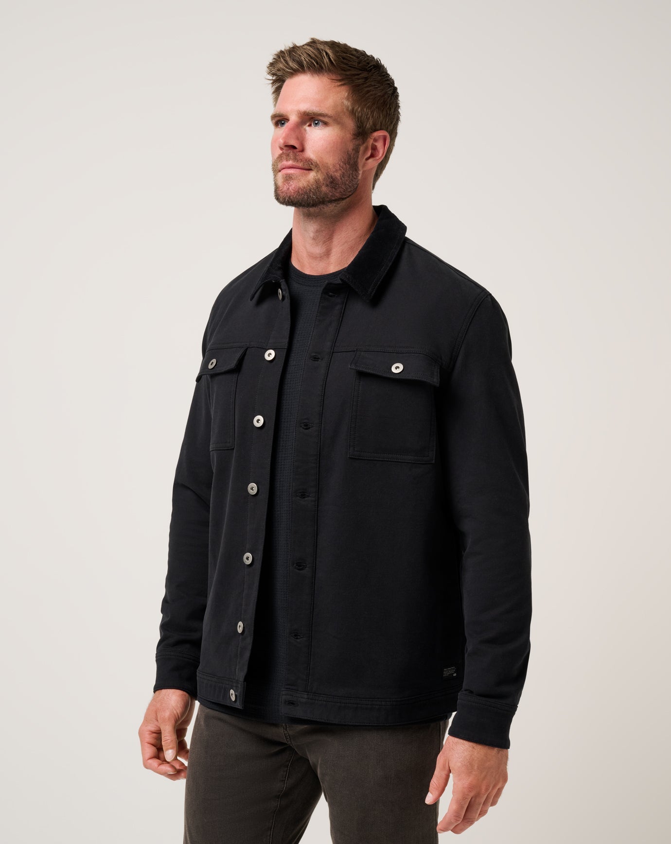 Travis Mathew Cloud Denim Cord Jacket