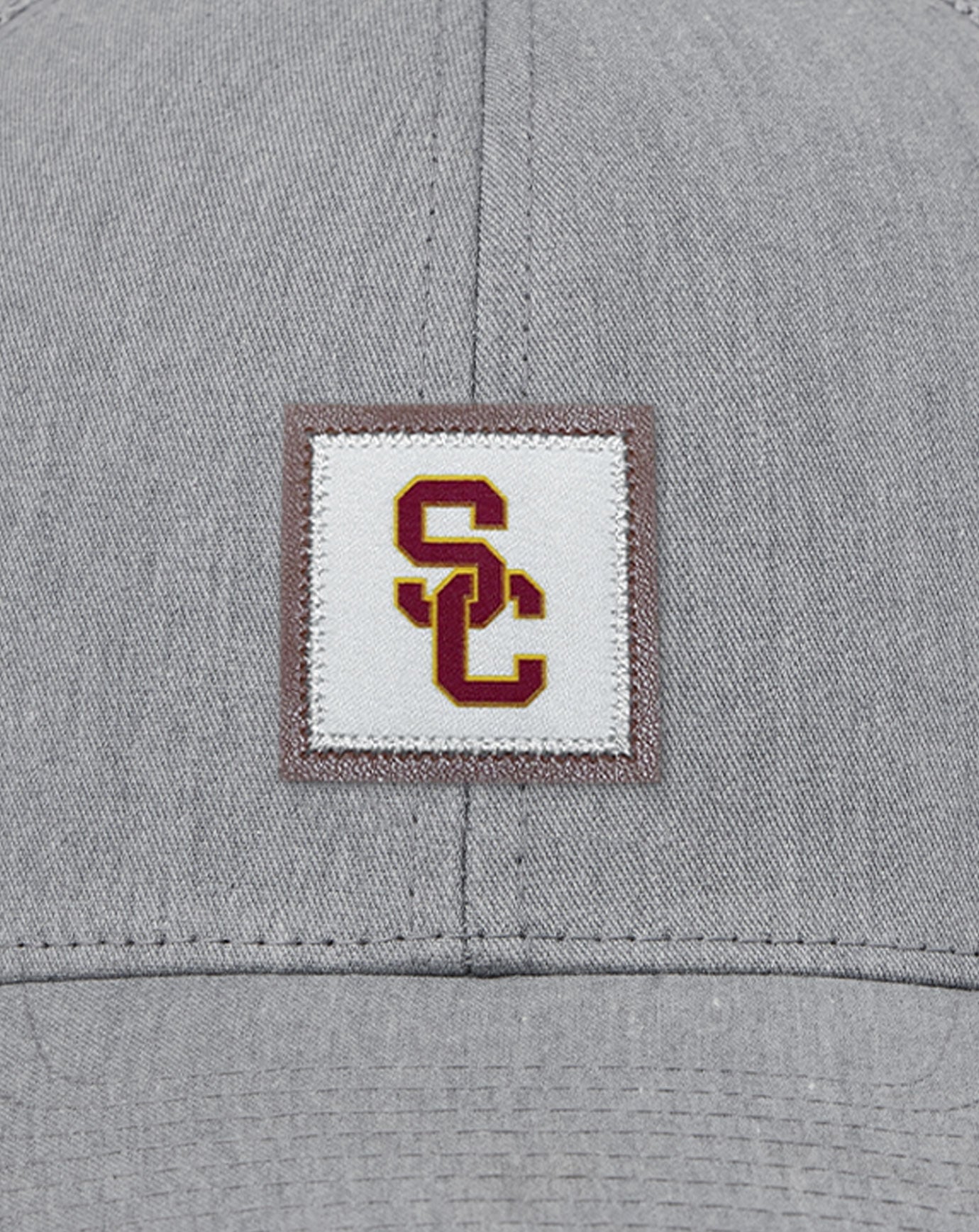 Travis Mathew USC Leather Patch Snapback Hat