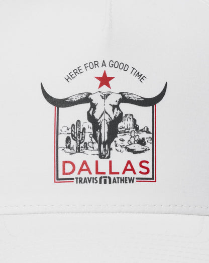 Travis Mathew Down South Dallas Snapback Hat