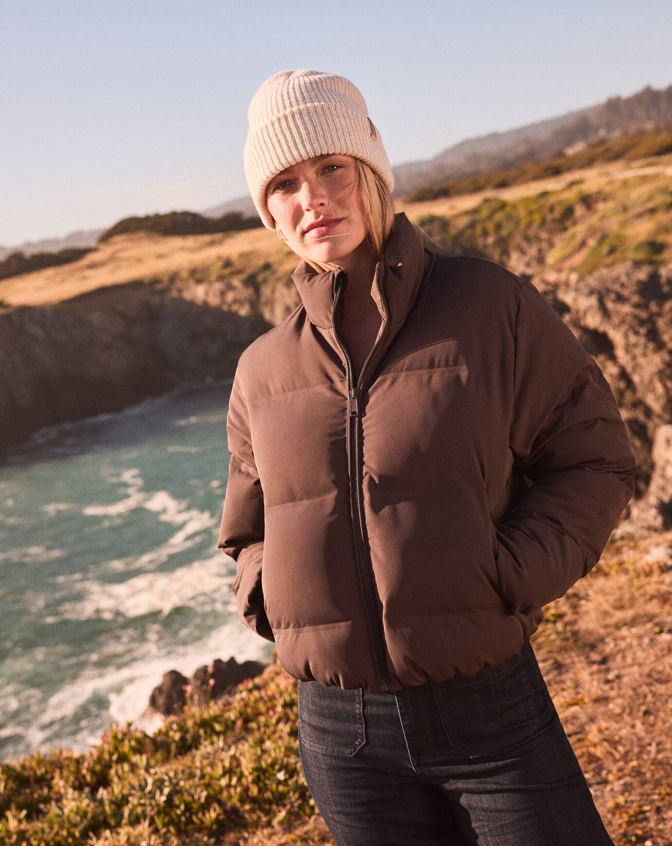 Travis Mathew Moontide Bonded Puffer Jacket