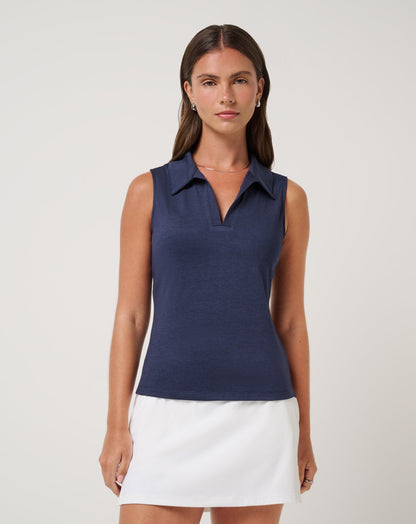 Travis Mathew Skyloft Light Sleeveless Polo