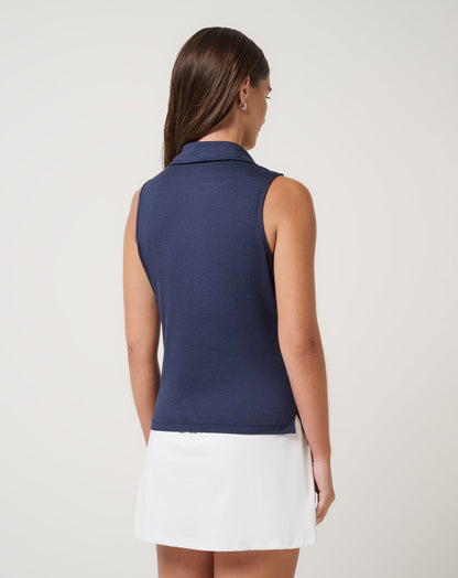 Travis Mathew Skyloft Light Sleeveless Polo