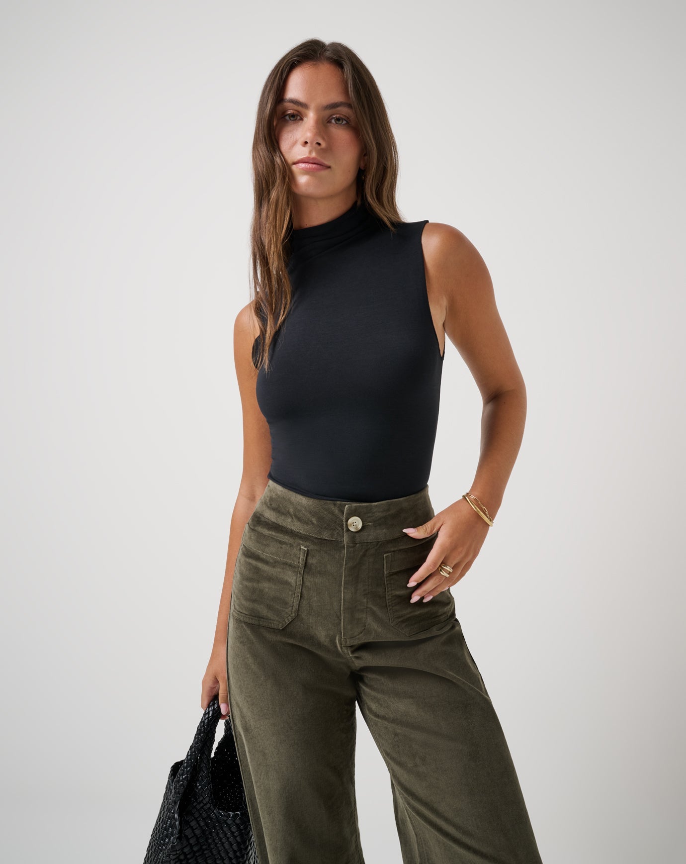 Travis Mathew Captivate Mock Neck Top