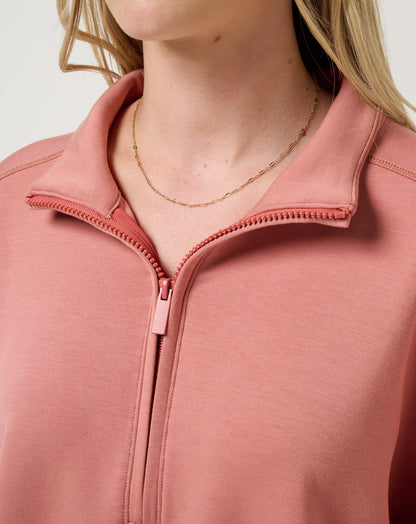 Travis Mathew Skyloft Soft Echo Half Zip