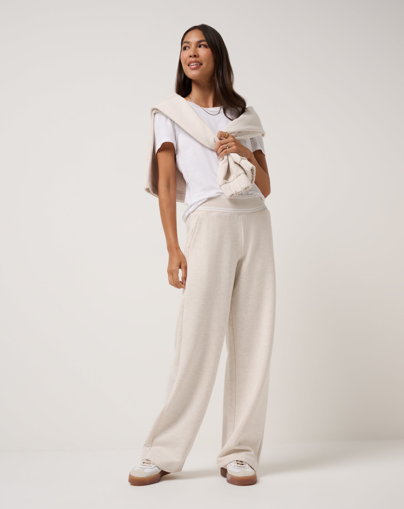 Travis Mathew Cloud Fleece Clubside Wide Leg Pant