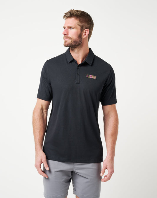 Travis Mathew LSU School Pride Polo