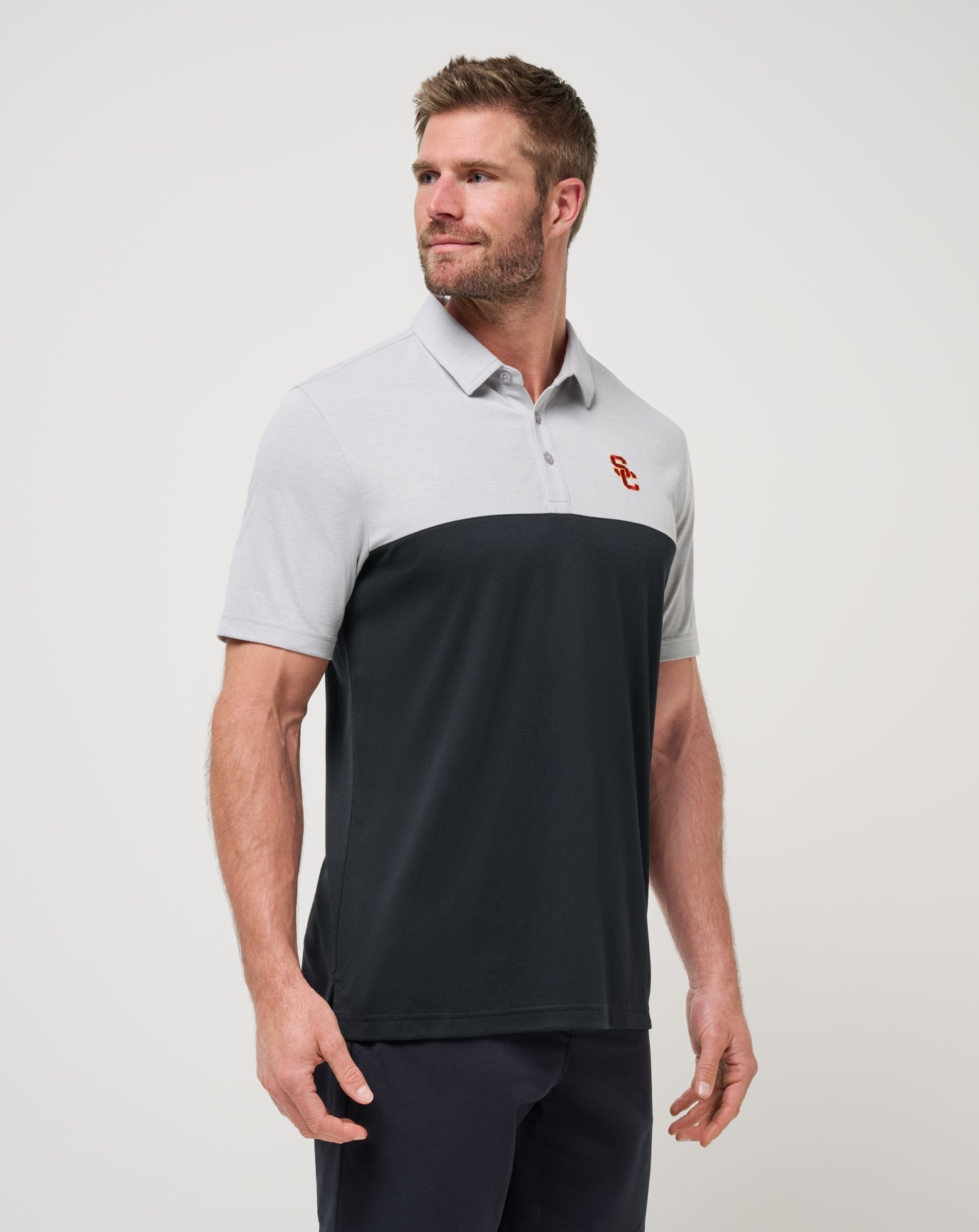 Travis Mathew USC Drop Back Polo
