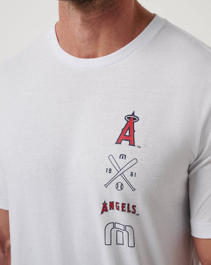 Travis Mathew Los Angeles Angels Sunset Slam 2.0 Tee